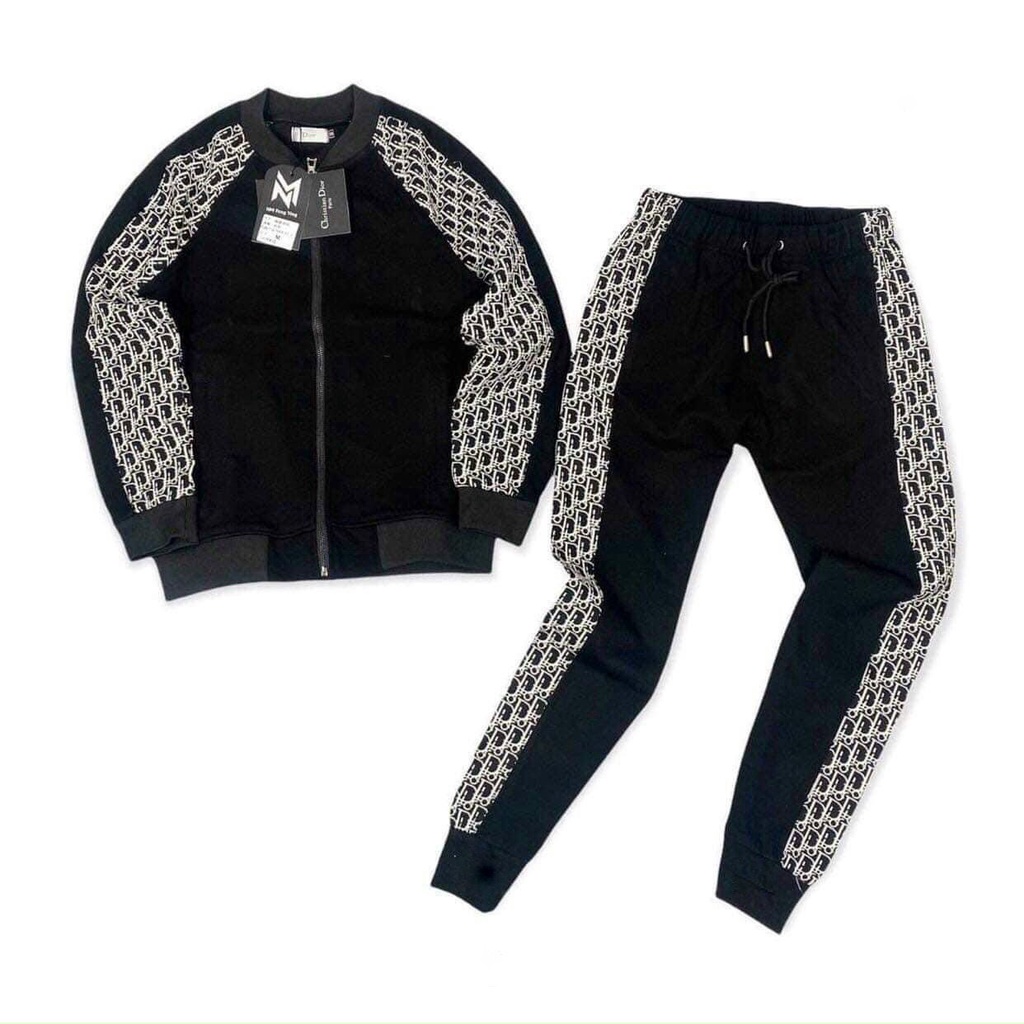 Đồ bộ nỉ nam - Bộ thu đông dài tay khóa DO chất liệu Nỉ Cotton bóng cao cấp phong cách trẻ trung năng động - HD04