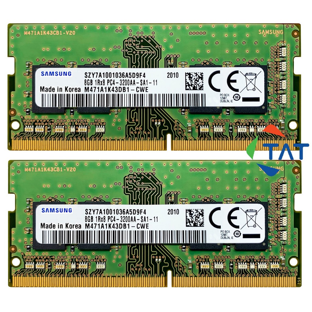 Ram Laptop DDR4 8GB Samsung 3200MHz Chính Hãng - Mới Bảo hành 36 tháng