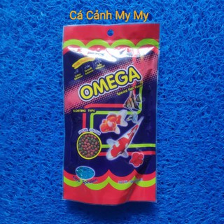 Cám Omega hạt tròn gói 100g | Thức ăn cho cá cao cấp