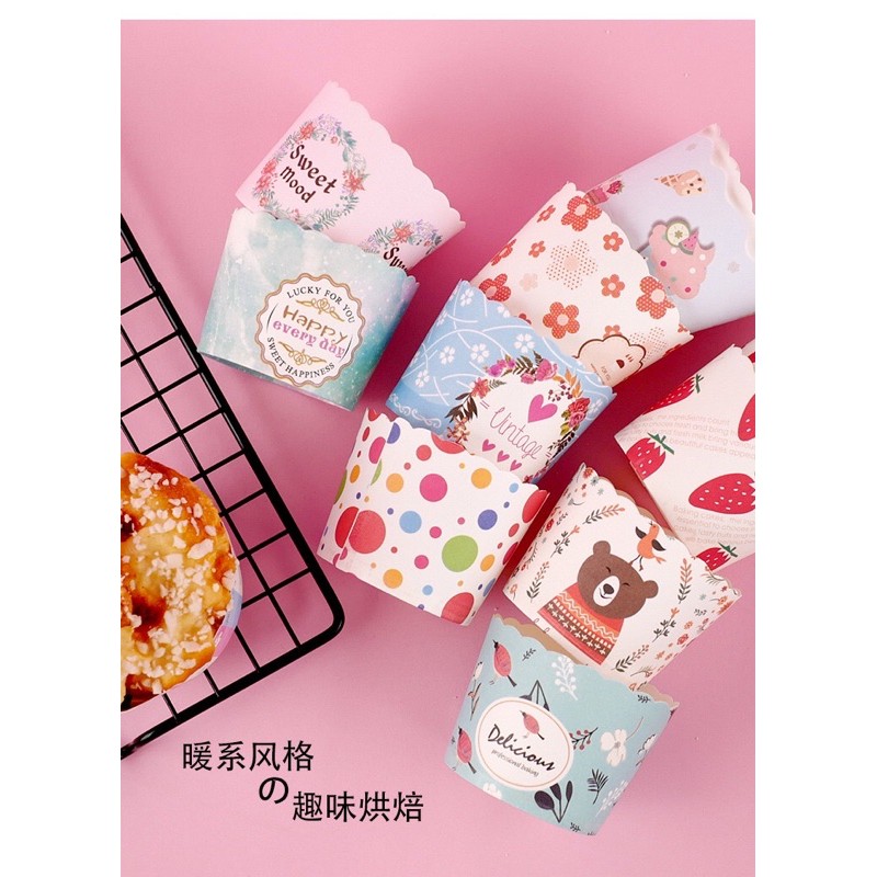 Cup giấy cứng nhiều mẫu (M2)