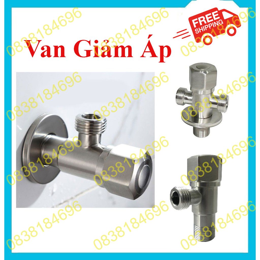 Van F inox 304, van giảm áp Khóa