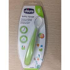 Thìa ăn dặm CHICCO cho bé 6m+ trở lên hàng chính hãng