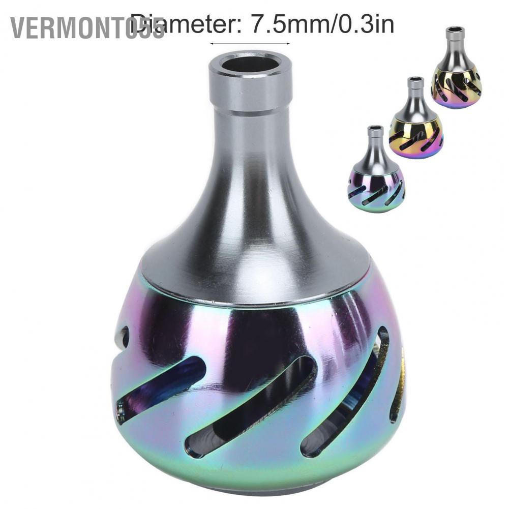 Vermont055 Fishing Power Knob Reel Handle All Metal Colorful Accessories Replacement