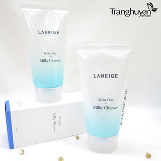 Sữa Rửa Mặt Laneige Giúp Làm Sáng Da White Dew Milky Cleanser