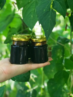 Nước màu dừa handamde mẹ Sâm