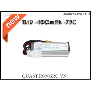 Tattu 450mAh 3S 75C 11.1V XT30 Plug