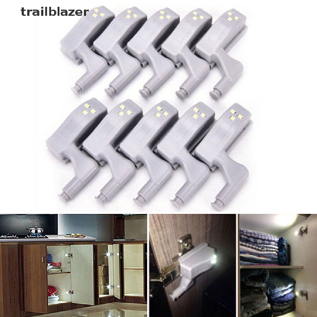 Set 10 Đèn Led Cảm Biến Thông Minh Gắn Bản Lề Tủ Bếp Áo Thun In Hình Thời Trang Năng Động Cho Nữ