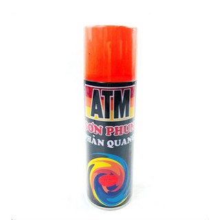Sơn Phun Màu Phản Quang Trang Trí Biển Quảng Cáo, ATM_1Chai 400ml