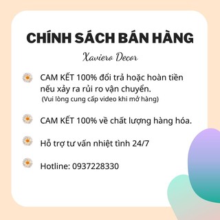 Khung kệ gỗ thông chống ẩm bề mặt nhẵn mịn dây cotton treo tường trang trí phong cách retro - XAVIERO