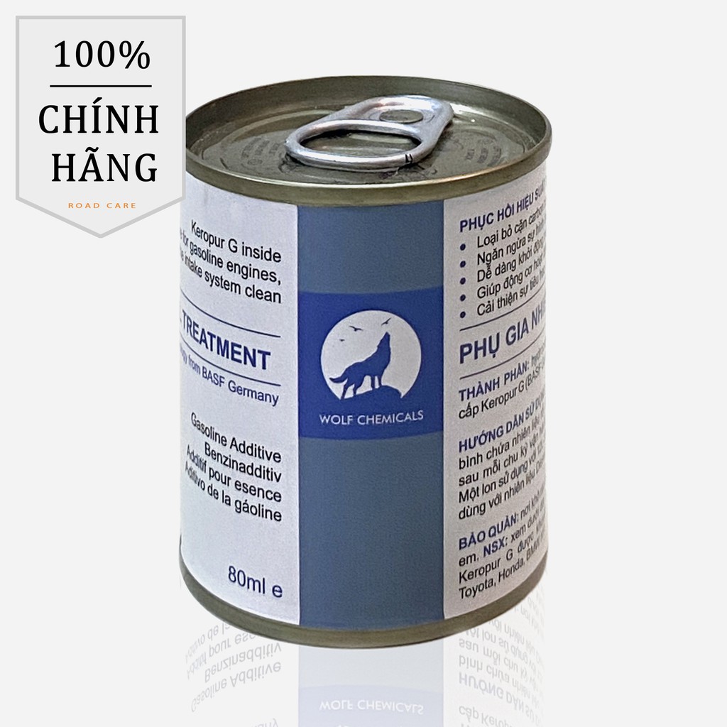 [CHÍNH HÃNG] Vệ sinh buồng đốt, họng xăng, kim phun WOLF CHEMICAL - ROADCARE . DoChoiXeMay