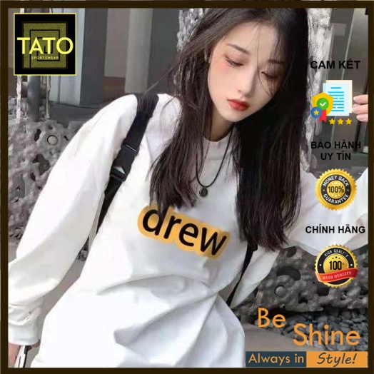 Áo Sweater Drew House - Áo Nỉ Bông Unisex Form Rộng Mẫu Mới 2022 - TATO Unisex Clothing