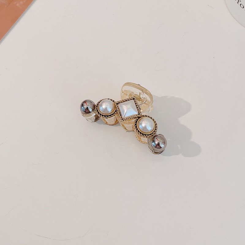 Kẹp tóc nhiều mẫu đính ngọc trai phong cách Hàn Quốc
