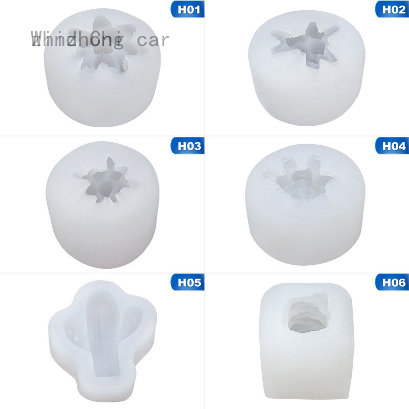 Khuôn Silicone Làm Bánh / Xà Phòng Hình Xe Hơi / Ngôi Sao / Cây Xương Rồng