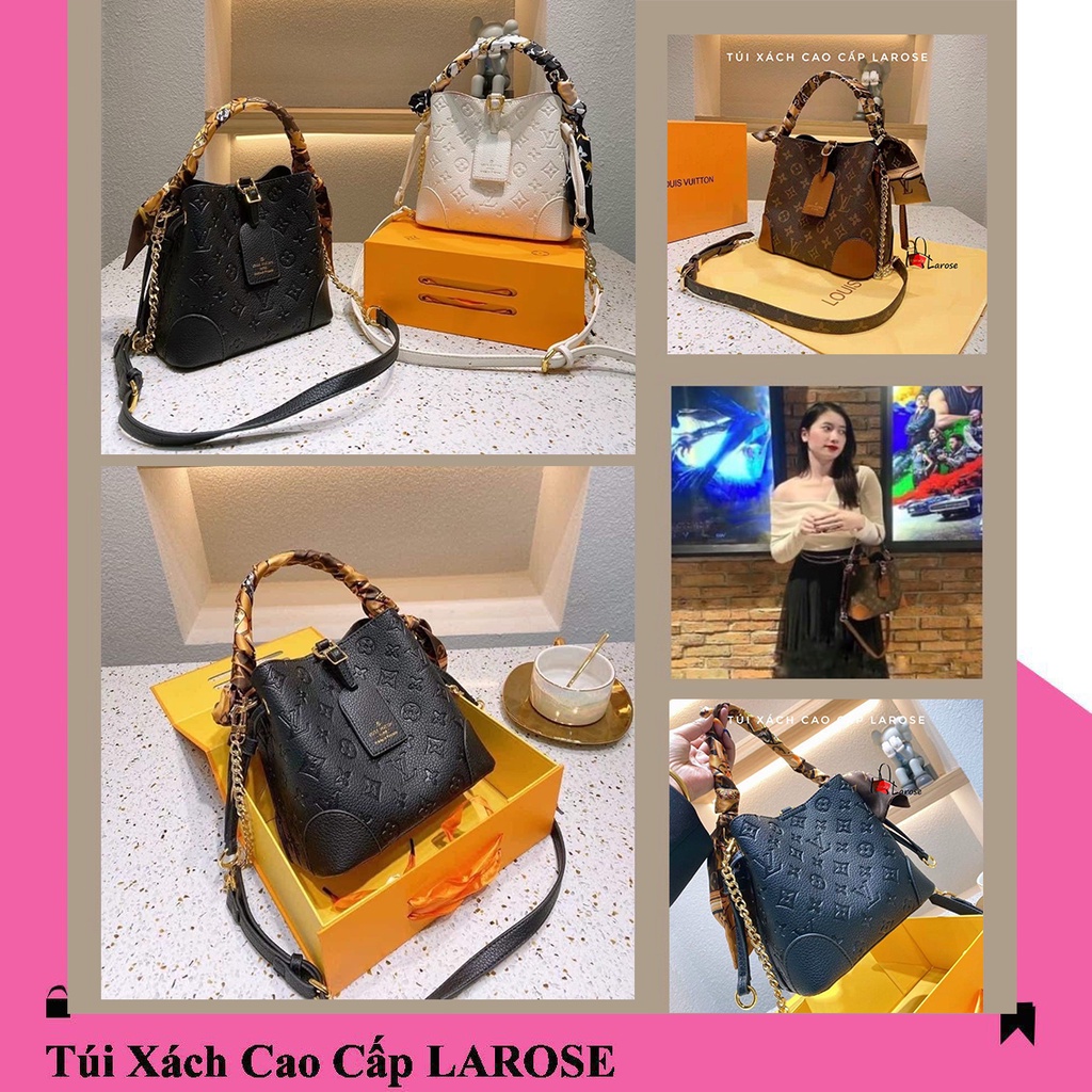 Túi xách nữ cao cấp L V Mẫu mới đeo vai đeo chéo nhiều ngăn công sở L01059 LAROSE