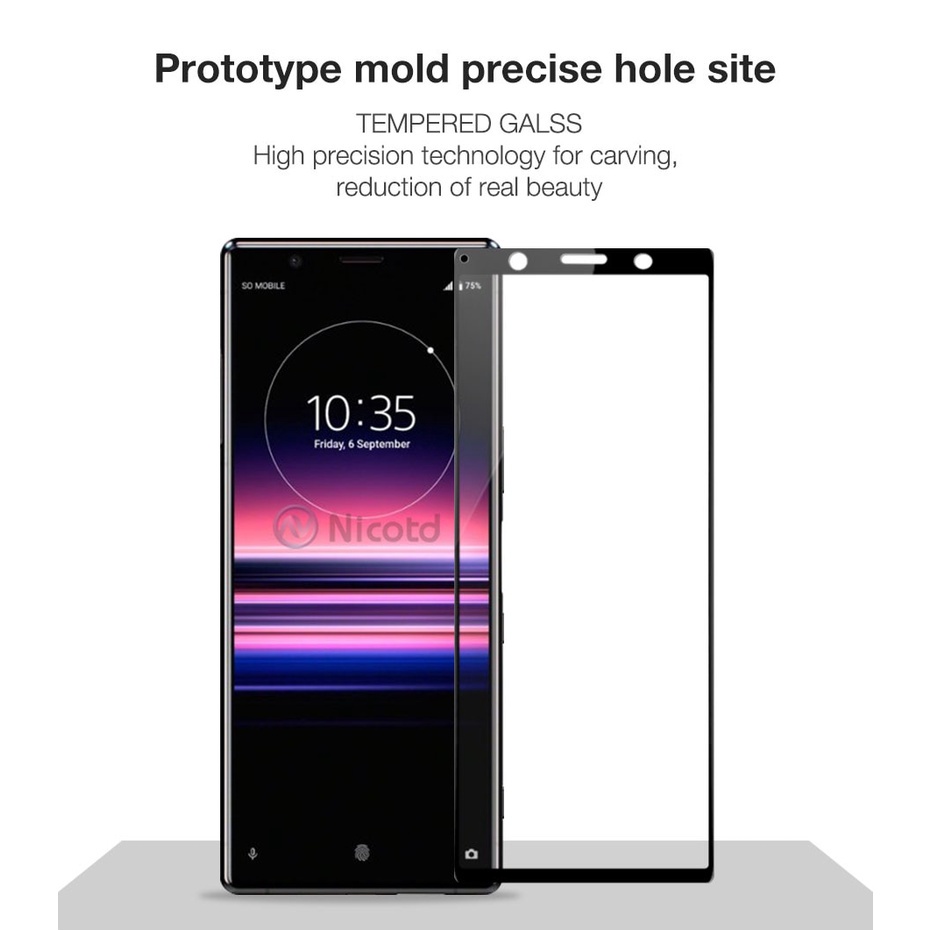 Kính Cường Lực Bảo Vệ Toàn Màn Hình Cho Sony Xperia 5