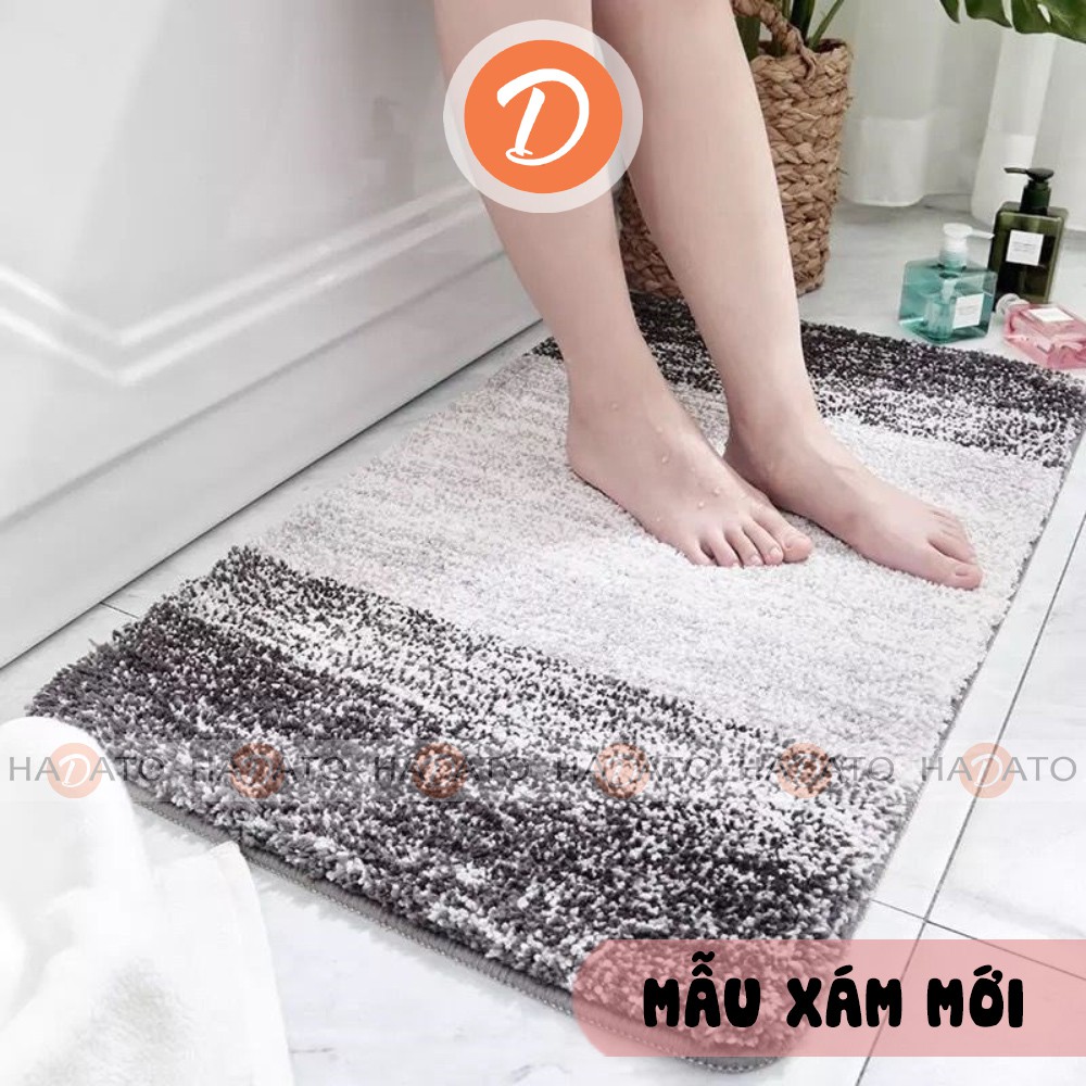 Thảm lau chân Thảm chùi chân chống trượt, lông cotton, có thể giặt máy RUBY HOT NEW