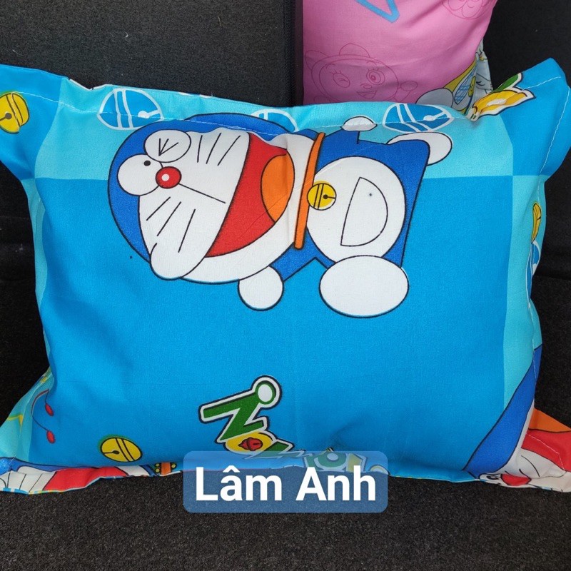 Gối Nằm Gòn Em Bé 30x40cm Có Sẵn Vỏ gối