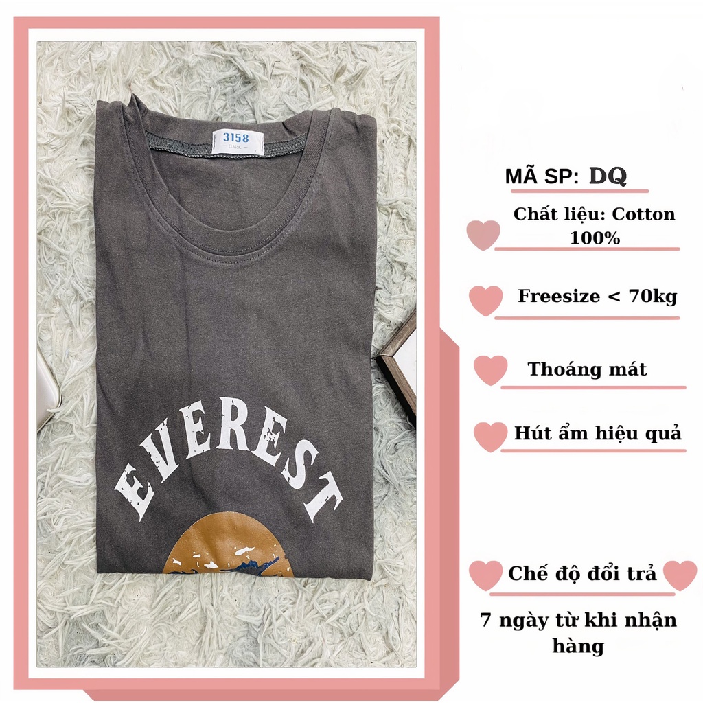 Áo Phông 3158 In Chữ Nữ Nam, Áo Thun Tay Lỡ Oversize From Rộng Basic Chất Cotton100% -MYNAr.Store