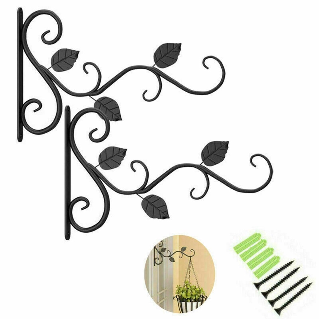 Chậu Hoa Treo Trang Trí Bằng Sắt Phong Cách Mộc Mạc