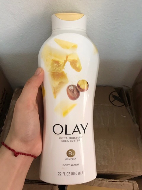 Sữa tắm dưỡng da Olay Ultra Moisture Shea Butter 650ml
