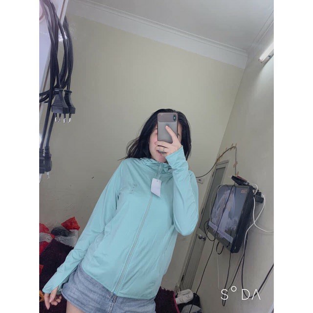 Áo chống nắng nữ❤️FREESHIP❤️Áo nắng nữ thông hơi vải thun lạnh đục lỗ hàng dày dặn | BigBuy360 - bigbuy360.vn