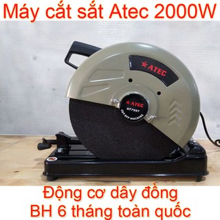 Máy cắt sắt để bàn Atec7997 2000W - Cưa kim loại, thép hộp, ống thép, sắt tấm trong xây dựng