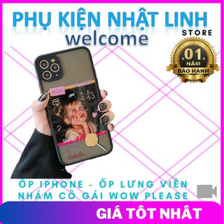 Ốp Điện Thoại,Ốp Lưng iphone 11,Viền Nhám Cô Gái WoW Please 6s/6plus/6splus/7/8/7plus/8plus/x/xs/xsmax/11/11promax-GH2