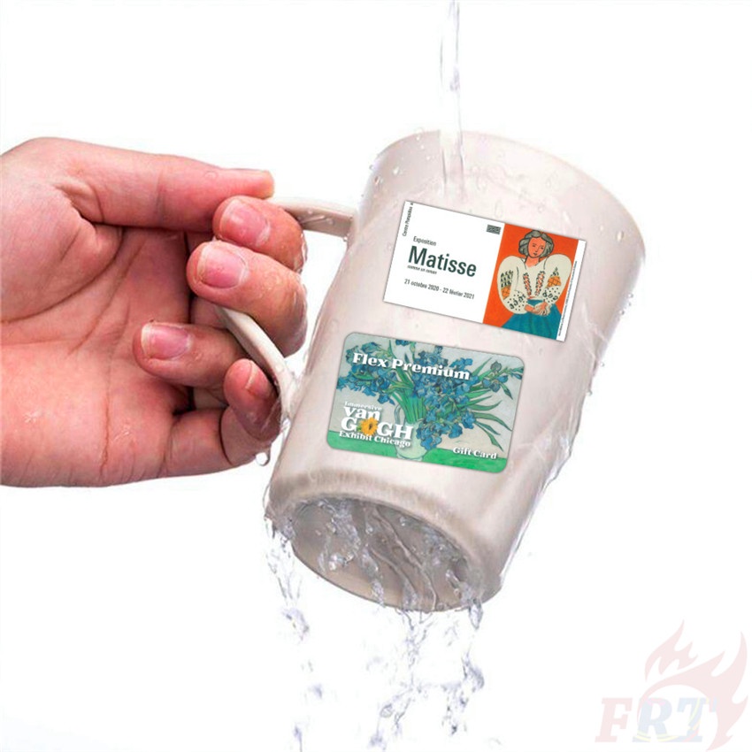 ❉ Bức Tranh Nổi Tiếng &amp; Series 05 Art Gallery. Miếng Dán Tranh Sơn Dầu Nổi Tiếng ❉ Set 50 Miếng Dán Trang Trí Thời Trang DIY