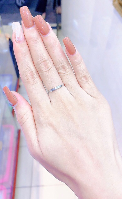 Nhẫn khắc chữ đai bi bạc ta
