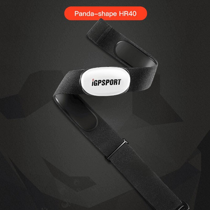 IGPSPORT HR40 Máy theo dõi nhịp tim Dây đeo ngực ANT + Cảm biến nhịp tim Bluetooth Tương thích GARMIN Bryton Máy tính theo dõi thể thao