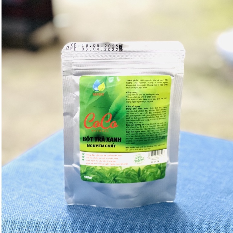 Gói 100gr TINH BỘT NGHỆ nguyên chất đắp mặt , dưỡng da