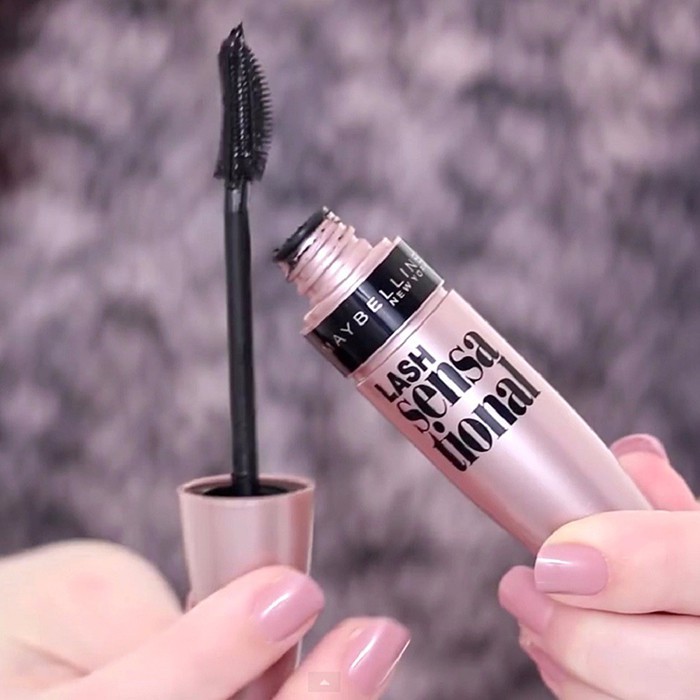 Mascara Maybelline Lash Sensational Hồng Nude 💖 𝘍𝘳𝘦𝘦𝘴𝘩𝘪𝘱 💖 Chuốt Mi Giữ Mi Cong, Không Vón Cục, Không Lem - Kun Store