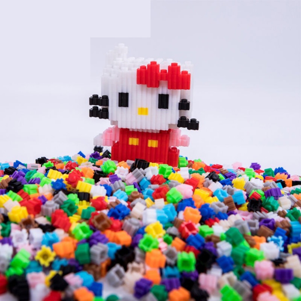 Hộp Đồ Chơi Lắp Ráp Lego 3500 Mảnh Thông Minh DIY Cho Bé Sáng Tạo Xếp Hình 3D Nhiều Màu LR05 ( Loại 8mm )