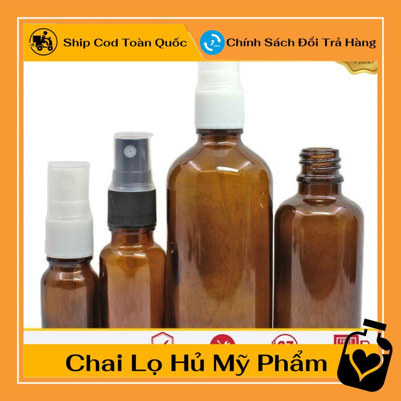 Chai Xịt Phun Sương ❤ TOP GIÁ RẺ ❤ [5ml,10ml] Chai xịt phun sương thủy tinh chiết nước hoa ,Xưởng Chai Lọ