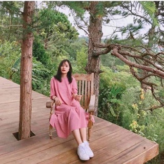 Đầm caro đỏ Julie house