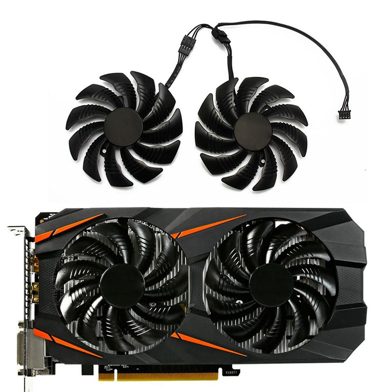 Bộ 2 quạt tản nhiệt GPU 88mm cho REDEON AORUS RX580/570 | BigBuy360 - bigbuy360.vn