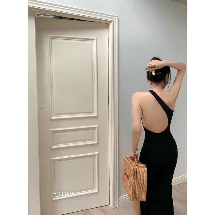 ĐẦM BODY DÀI CUT-OUT LƯNG