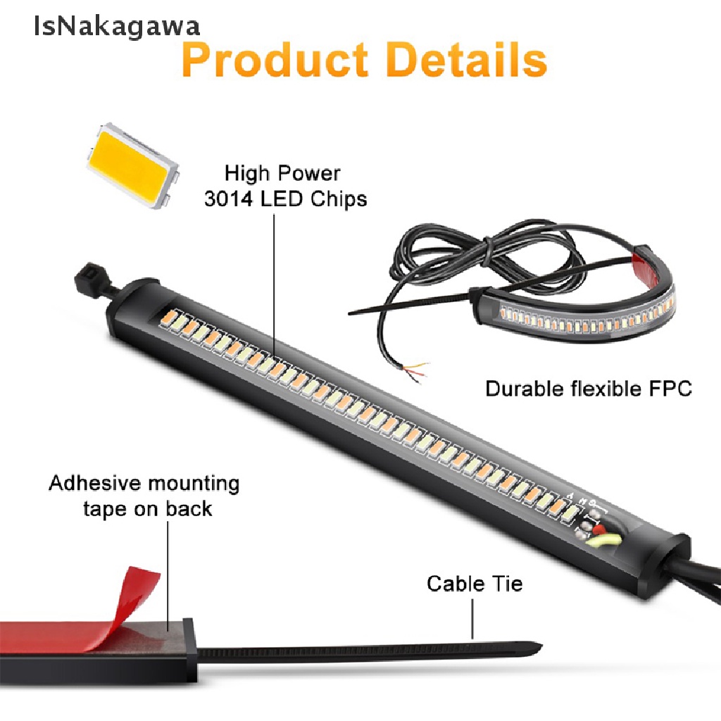 Dây đèn LED gắn xi nhan xe mô tô chuyên dụng