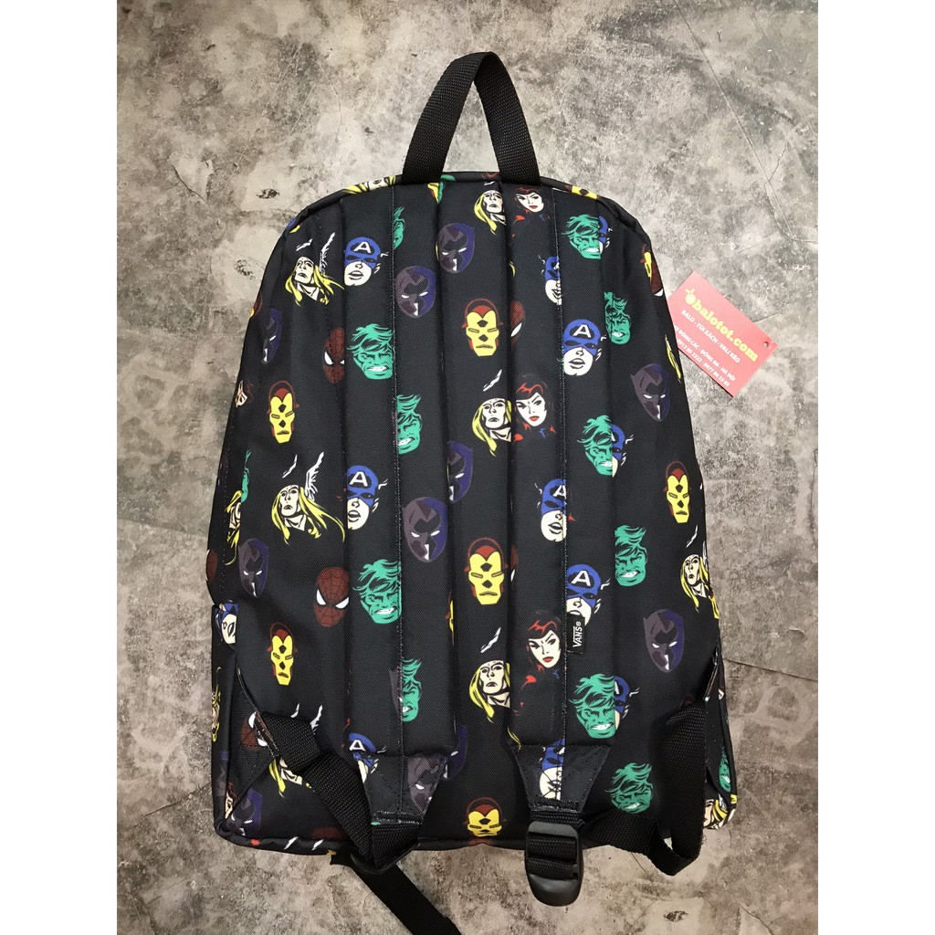 [HÀNG DƯ XỊN] Balo ĐI HỌC V.ans X Marvel Characters Old Skool II Backpack CHỐNG NƯỚC SIÊU BỀN