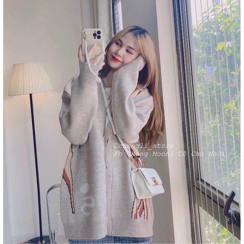 💋FREESIZE💋Áo Cadigan hình con hươu hàng len qc dày dặn UY Tín luôn.Sỉ 252k | BigBuy360 - bigbuy360.vn