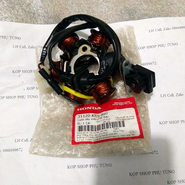 Bộ điện 6 cục gắn xe DREAM WAVE HÀNG CHẤT LƯỢNG CAO