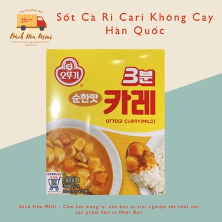 Sốt Cà Ri Cari Không Cay 3 phút (3 Minutes) Ottogi Curry Mild (200g) Hàn Quốc - Bách Hóa Mini