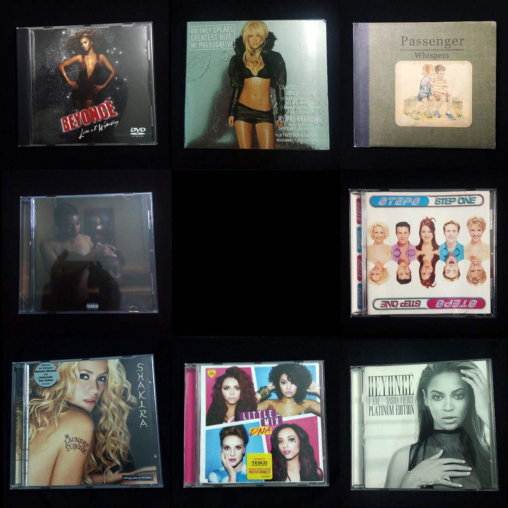 [Thanh Lý] Combo 2 albums nhạc US-UK chỉ 120k - 150k - 180k: Passenger, Britney, Lana, Beyonce, Katy, Hilary, Shakira