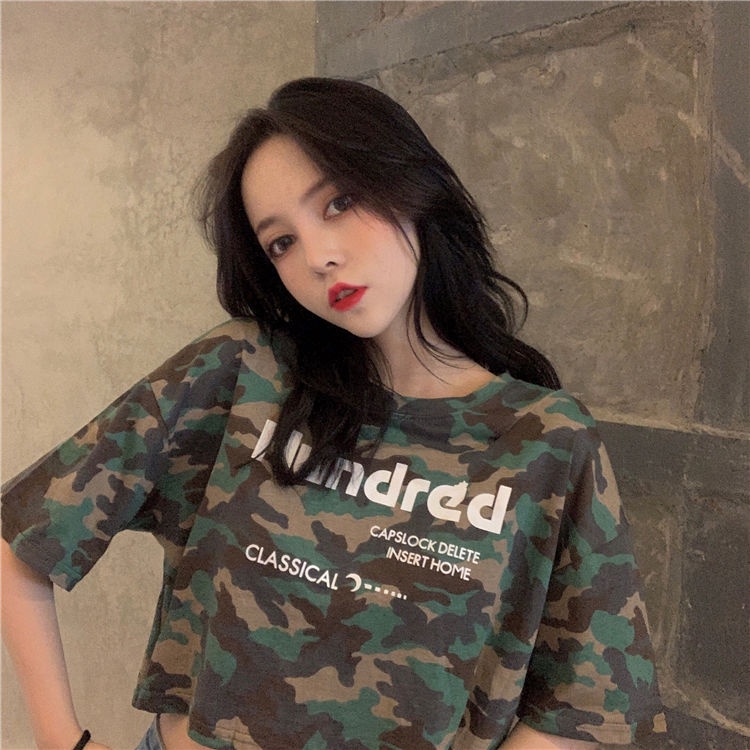 Áo Thun Nữ Tay Ngắn Họa Tiết Rằn Ri Thời Trang Hàn Quốc áo phông nữ JL-TX-56