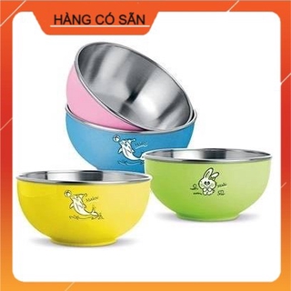 Chén Inox 2 lớp cách nhiệt cho bé Zebra Kiddy 11cm - Inox 304 cao cấp an toàn