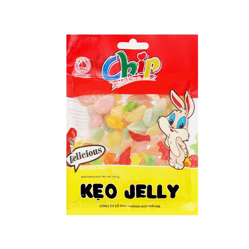 kẹo dẻo chip Hải Hà hương trái cây gói 100g