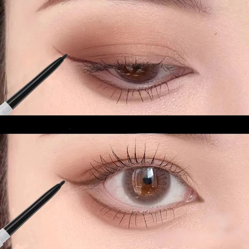 Bút Kẻ Mắt Dạng Gel Hai Đầu Chống Nước Chống Mồ Hôi Không Lem Lâu Trôi Dành Cho Người Mới Bắt Đầu Xiao Auding