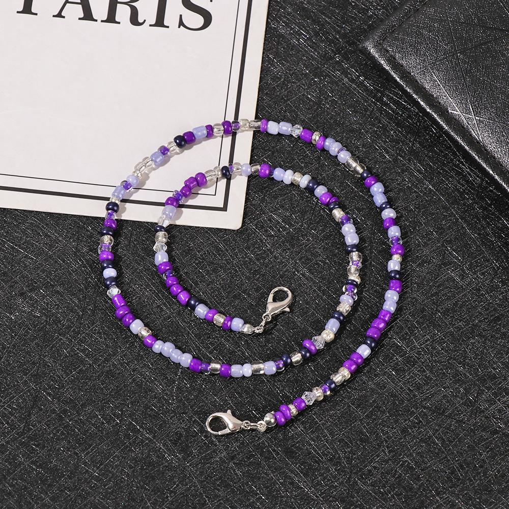 1 Dây Đeo Mắt Kính Dạng Chuỗi Hạt Acrylic Chống Thất Lạc Thời Trang