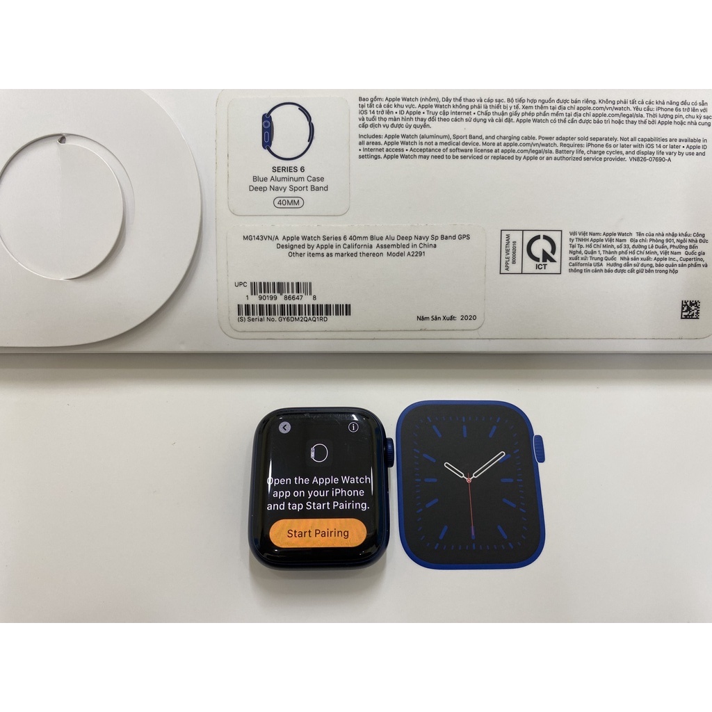 Apple Watch Series 6 40mm GPS A2291 Màu Xanh Dương Đậm HÀNG LIKENEW 98% MỚI