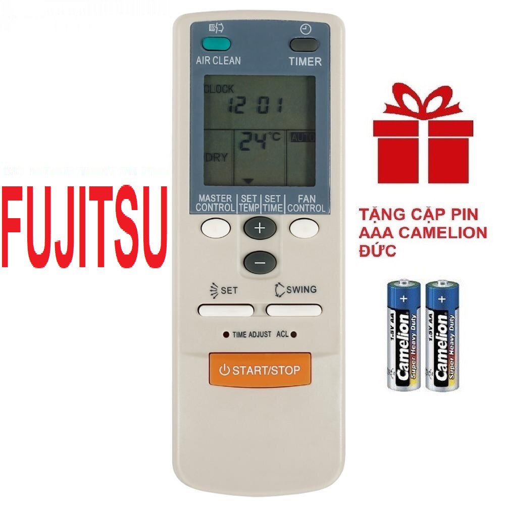 Remote máy lạnh FUJITSU mẫu 1 - Điều khiển điều hòa FUJITSU